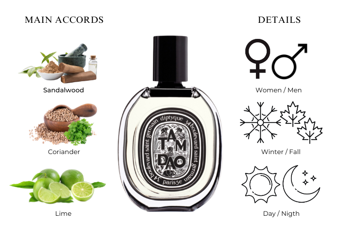 Diptyque Tam Dao 3.4 oz 100ml EDP Unisex| MaxAroma.com